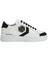 Beyaz Siyah Erkek Deri Sneaker 1