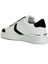 Beyaz Siyah Erkek Deri Sneaker 3