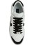 Beyaz Siyah Erkek Deri Sneaker 4
