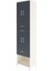 Hyperion Dolap 3 Raflı 3 Çekmeceli 4 Kapaklı 60X44X243 Aytaşı-Antrasit 3