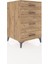 Kronos Komodin 4 Çekmeceli 60X59X96 Çam-Çam 2