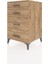 Kronos Komodin 4 Çekmeceli 60X59X96 Çam-Çam 3