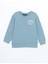 Yeni Sezon Bisiklet Yaka Baskılı Erkek Çocuk Sweatshirt 1