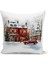 Yılbaşı Serisi Çift Tarafı Dijital Baskılı Kırlent Kılıfı (Christmas Noel Cushion Cover) 1