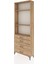Arges Dolap 3 Raflı 4 Çekmeceli 88X30X243 Çam-Çam 3