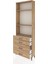Arges Dolap 3 Raflı 4 Çekmeceli 88X30X243 Çam-Çam 4