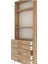 Arges Dolap 3 Raflı 4 Çekmeceli 88X30X243 Çam-Çam 5