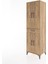 Hyperion Dolap 4 Raflı Tek Çekmeceli 4 Kapaklı 60X44X195 Çam-Çam 3