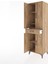 Hyperion Dolap 4 Raflı Tek Çekmeceli 4 Kapaklı 60X44X195 Çam-Çam 4