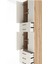 Hyperion Dolap 4 Raflı 5 Çekmeceli 4 Kapaklı 60X44X243 Çam-Aytaşı 5