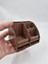 Ahşap Masaüstü Mini Organizer Kalemlik 8 cm x 8 cm x 8 cm 5
