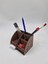 Ahşap Masaüstü Mini Organizer Kalemlik 8 cm x 8 cm x 8 cm 7