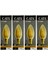 CT‑4280 4W E14 Amber Rustik LED Buji Ampül 4 Adet 2