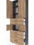 Arges Dolap 4 Raflı 5 Çekmeceli 4 Kapaklı 88X30X243 Antrasit-Çam 5