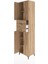 Hyperion Dolap 4 Raflı 2 Çekmeceli 4 Kapaklı 60X44X243 Çam-Çam 4