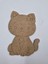 10 Adet Sevimli Kedi Ahşap Boyama Okul Diy Etkinlik Aktivite Sanat 15 cm x 10 cm 1