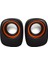 D-05A Mini 5 Watt Aux 2.0 Multimedia 1+1 USB Speaker - Hoparlör 1