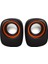 D-05A Mini 5 Watt Aux 2.0 Multimedia 1+1 USB Speaker - Hoparlör 3