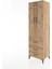 Hyperion Dolap 4 Raflı 3 Çekmeceli 2 Kapaklı 60X44X195 Çam-Çam 3