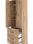 Hyperion Dolap 4 Raflı 3 Çekmeceli 2 Kapaklı 60X44X195 Çam-Çam 5