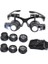 Gözlük Modeli 10X 15X 20X 25X Lens,2led Işıklı,büyüteç 7