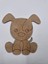 5 Adet Sevimli Köpek Ahşap Boyama Okul Diy Etkinlik Aktivite Sanat 15 cm x 14 cm 1