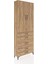 Arges Dolap 4 Raflı 5 Çekmeceli 2 Kapaklı 88X30X243 Çam-Çam 2