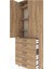 Arges Dolap 4 Raflı 5 Çekmeceli 2 Kapaklı 88X30X243 Çam-Çam 5