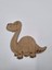 20 Adet Sevimli Dinozor Model 3 Ahşap Boyama Okul Diy Etkinlik Aktivite Sanat 15 cm x 15 cm 1