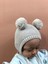 Ponponlu El Örgüsü Unisex Bebek/çocuk Bere 2