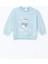 Yeni Sezon Bisiklet Yaka Uzun Kollu Baskılı Erkek Bebek Sweatshirt 2'li 2