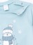Yeni Sezon Bisiklet Yaka Uzun Kollu Baskılı Erkek Bebek Sweatshirt 2'li 3