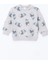 Yeni Sezon Bisiklet Yaka Uzun Kollu Baskılı Erkek Bebek Sweatshirt 2'li 5