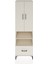 Hyperion Dolap 5 Raflı Tek Çekmeceli 2 Kapaklı 60X44X195 Aytaşı-Aytaşı 1