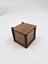 Ahşap Dekoratif Kutu 6 cm x 6 cm x 5,5 cm 1
