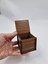 Ahşap Dekoratif Kutu 6 cm x 6 cm x 5,5 cm 6