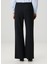 Regular Fit Lacivert Çizgili Pantolon 4