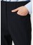 Regular Fit Lacivert Çizgili Pantolon 5
