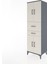 Hyperion Dolap 4 Raflı 2 Çekmeceli 4 Kapaklı 60X44X195 Antrasit-Aytaşı 3