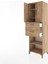 Hyperion Dolap 4 Raflı 2 Çekmeceli 2 Kapaklı 60X44X195 Çam-Çam 4