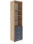 Hyperion Dolap 4 Raflı 4 Çekmeceli 60X44X243 Çam-Antrasit 2