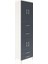 Hyperion Dolap 3 Raflı 4 Çekmeceli 4 Kapaklı 60X44X243 Aytaşı-Antrasit 2