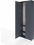 Arges Dolap 2 Raflı 2 Kapaklı Tek Askılı 88X30X243 Antrasit-Antrasit 4