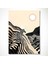 “zebra Rüyası – Minimalist Çizgisel Modern Sanat Tablosu” 2