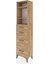 Arges Dolap 3 Raflı 4 Çekmeceli 44X30X182 Çam-Çam 3