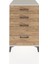 Kronos Komodin 4 Çekmeceli 60X59X96 Aytaşı-Çam 1