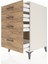 Kronos Komodin 4 Çekmeceli 60X59X96 Aytaşı-Çam 5