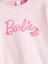 Yeni Sezon Bisiklet Yaka Barbie Baskılı Kız Bebek Sweatshirt 2