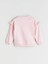 Yeni Sezon Bisiklet Yaka Barbie Baskılı Kız Bebek Sweatshirt 3