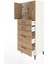 Hyperion Dolap 2 Raflı 4 Çekmeceli 2 Kapaklı 60X44X163 Aytaşı-Çam 4